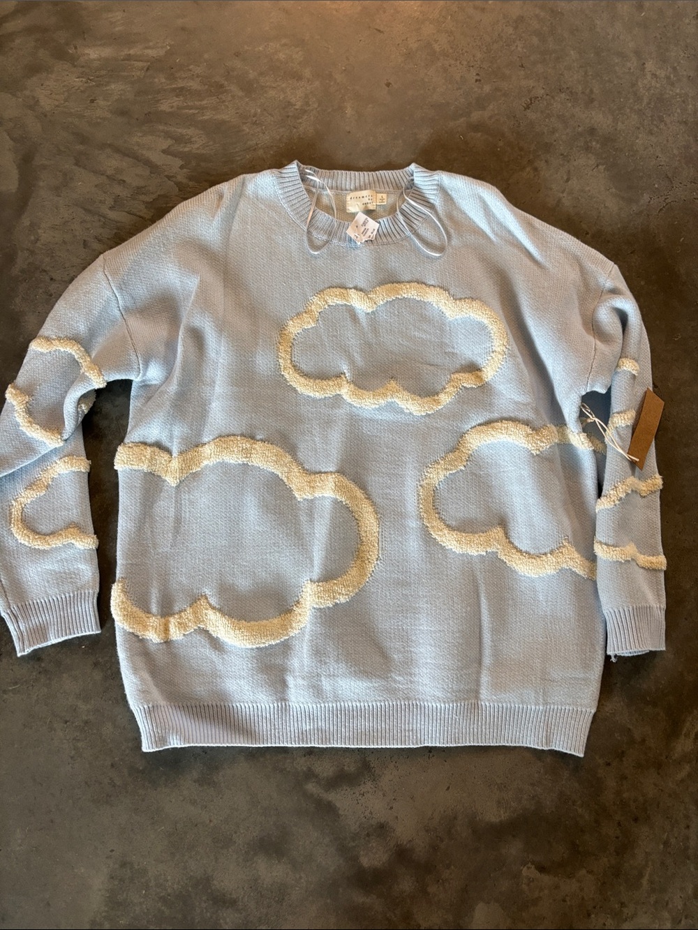 Dry goods dreamers by debut cloud sweatshirt large